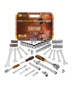 Купить Набор инструментов FORSTIME 82пр.1/4&amp;#39;&amp;#39;,1/2&amp;#39;&amp;#39;(6гр.)(4-32мм) FT-4821-5(52555)  в E-mobi