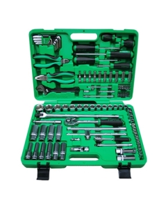 Купить Набор слесарного инструмента в чемодане TOPTUL 1/4&quot;, 1/2&quot; 6 гранные, 97 предметов GCAI9701  в E-mobi