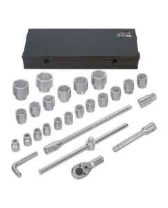 Купить Набор торцевых головок Rockforce 3/4&quot; 6-гранных 17-50мм 1&quot; 26 предметов RF-68263-5(51902)  в E-mobi