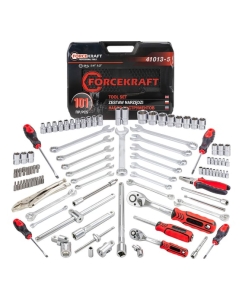 Купить Набор инструментов Forcekraft 101 предмет 1/4&quot;, 1/2&quot; (6гр.) FK-41013-5(56419)  в E-mobi