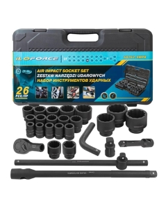 Купить Набор инструментов ударных iLOFORCE 26пр, 3/4&quot;, 1&quot;, 12гр. IF-68262-9MPB(58982)  в E-mobi