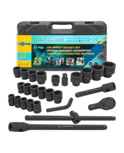 Купить Набор инструментов ударных iLOFORCE 26пр, 3/4&quot;, 1&quot; 6гр. IF-68262-5MPB(58981)  в E-mobi