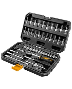 Купить Набор инструментов TOLSEN 1/4&quot; 46 предметов 15138  в E-mobi