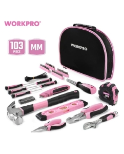 Купить Набор инструментов для женщин WORKPRO 100 предметов WP206818  в E-mobi