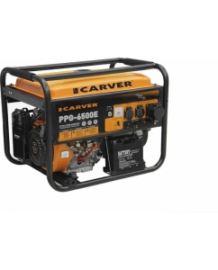 Купить Бензиновый  генератор CARVER PPG-6500Е LT-188F 01.020.00005  в E-mobi
