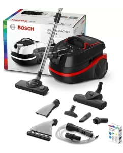 Купить Пылесос Bosch BWD421POW черный, красный  в E-mobi