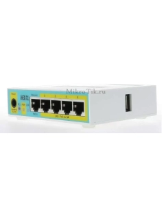 Купить Маршрутизатор MIKROTIK hEX PoE lite (RB750UPr2)  в E-mobi