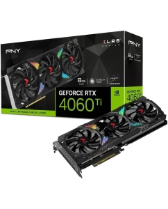 Купить Видеокарта PNY NVIDIA GeForce RTX 4060 Ti XLR8 Gaming VERTO EPIC-X RGB Triple Fan  в E-mobi