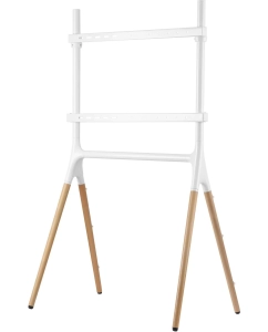 Купить Подставка для телевизора Cactus CS-ST1247WTBCH, 49-70&quot;, напольный, белый  в E-mobi