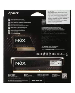 Купить Оперативная память Apacer (AH4U16G36C25YMBAA-2), DDR4 2x8Gb, 3600MHz  в E-mobi