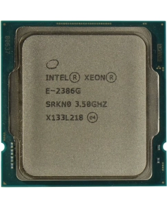 Купить CPU Intel Xeon E-2386G (3.5-5.1GHz/12MB/6c/12t) LGA1200 CM8070804494716SRKN0  в E-mobi