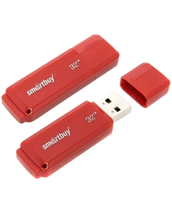 Купить Флешка SmartBuy Dock 32ГБ Red (SB32GBDK-R)  в E-mobi