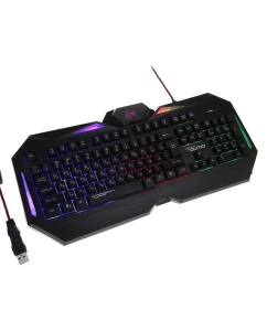 Купить Проводная игровая клавиатура QUMO Dragon War Spirit K09 Black  в E-mobi
