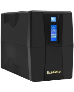 Купить Источник бесперебойного питания ExeGate Power Smart ULB-1000.LCD.AVR.2SH (EX292791RUS)  в E-mobi