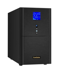 Купить Источник бесперебойного питания Exegate SineTower SZ-5000.LCD.AVR.2SH.1C13.T.RJ.USB  в E-mobi