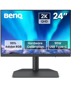 Купить 24.1&quot; Монитор BenQ SW242Q черный 60Hz 2560x1600 IPS  в E-mobi