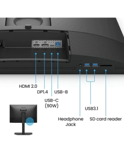 Купить 24.1&quot; Монитор BenQ SW242Q черный 60Hz 2560x1600 IPS  в E-mobi