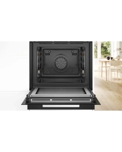 Купить Встраиваемый электрический духовой шкаф Bosch HMG976RB1S черный  в E-mobi