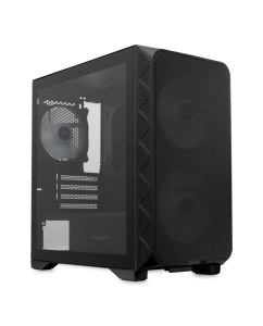 Купить Корпус компьютерный HSPD M321-TGBK-ARGB черный  в E-mobi