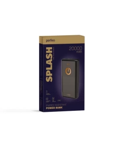 Купить Внешний аккумулятор Perfeo Powerbank 20000 mah Black (PF_B4298)  в E-mobi