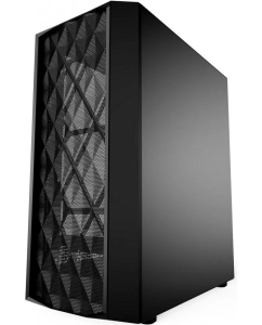 Купить Корпус компьютерный Powercase Diamond Mesh (CMDM-L1) Black  в E-mobi