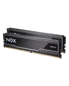 Купить Оперативная память Apacer NOX Black 16Gb DDR4 3600MHz (AH4U16G36C25YMBAA-2) (2x8Gb KIT)  в E-mobi