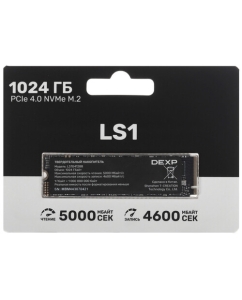 Купить 1024 ГБ M.2 NVMe накопитель DEXP LS1  в E-mobi