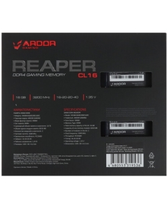 Купить Оперативная память ARDOR GAMING Reaper [DGSB416GB3200C16DC] 16 ГБ  в E-mobi