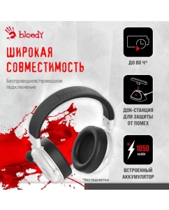 Купить Беспроводные наушники A4TECH Black (MR590 + WIRED/SPORT BLACK)  в E-mobi