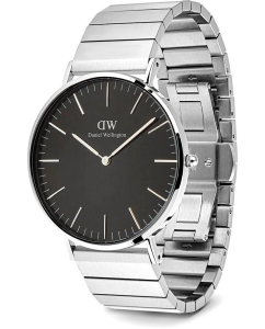 Купить Наручные часы Daniel Wellington Classic 40 Sterling Piano S Brushed Onyx  в E-mobi