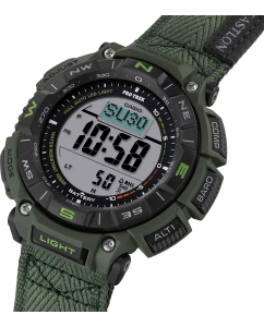 Купить Японские наручные часы Casio Pro Trek PRG-340B-3 с хронографом  в E-mobi