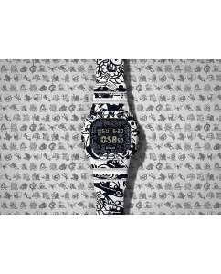 Купить Японские наручные часы Casio G-SHOCK DW-5600GU-7 с хронографом  в E-mobi