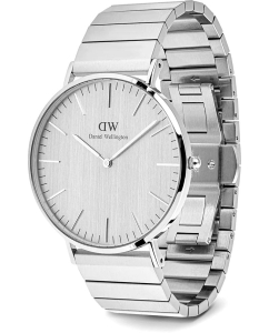 Купить Наручные часы Daniel Wellington Classic 40 Sterling Piano S Brushed Silver  в E-mobi
