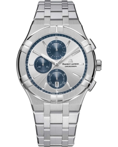 Купить Швейцарские наручные часы Maurice Lacroix AI1118-SS002-230-1 с хронографом  в E-mobi