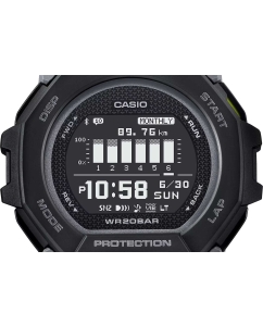 Купить Японские спортивные наручные часы Casio G-SHOCK GBD-300-1 с хронографом  в E-mobi