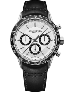 Купить Швейцарские механические наручные часы Raymond Weil 7741-SC1-30021 с хронографом  в E-mobi