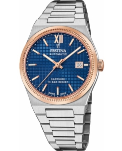 Купить Швейцарские механические наручные часы Festina F20030/2  в E-mobi