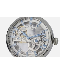 Купить Механические наручные часы Carl von Zeyten CVZ0031WH  в E-mobi