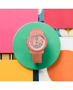 Купить Японские наручные часы Casio Baby-G BGA-290PA-4A с хронографом  в E-mobi