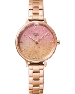 Купить Японские наручные часы Casio Sheen SHE-4548PG-4A  в E-mobi