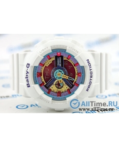 Купить Японские наручные часы Casio Baby-G BA-112-7A с хронографом  в E-mobi