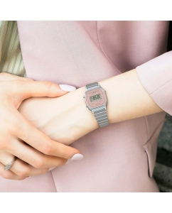 Купить Японские наручные часы Casio Vintage LA670WEA-4A2 с хронографом  в E-mobi