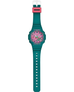 Купить Японские наручные часы Casio G-SHOCK GMA-S2100BS-3A с хронографом  в E-mobi
