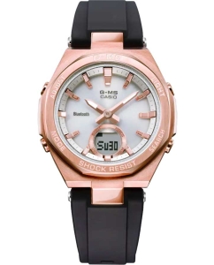 Купить Японские наручные часы Casio Baby-G MSG-B100G-1AER с хронографом  в E-mobi
