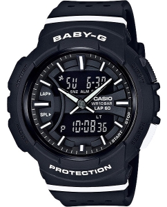 Купить Японские спортивные наручные часы Casio Baby-G BGA-240-1A1 с хронографом  в E-mobi