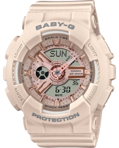 Купить Японские наручные часы Casio Baby-G BA-110XCP-4A с хронографом  в E-mobi