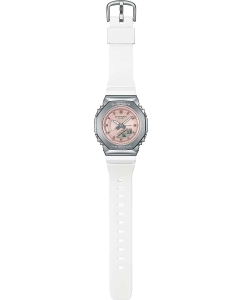 Купить Японские наручные часы Casio G-SHOCK GM-S2100WS-7A с хронографом  в E-mobi