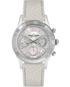 Купить Наручные часы Jacques Lemans 1-2151B с хронографом  в E-mobi