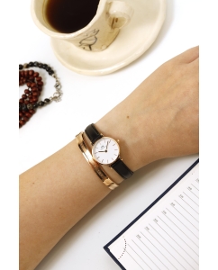 Купить Наручные часы Daniel Wellington Petite 24 Sheffield RG White  в E-mobi