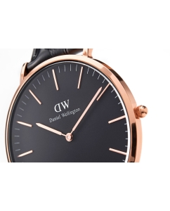 Купить Наручные часы Daniel Wellington Classic 36 Sheffield RG Black  в E-mobi